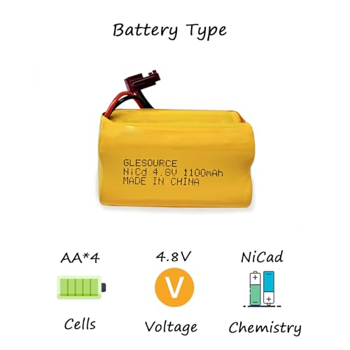 XUNTU 4.8V Battery, Batteries for Exit Signs Compatible for Sure-Lites SL026155 SL-026155 SL-026-155 Max Power Exit Emergency Light (4 Pack) - size: 4 PACK 4.8V 1100mAh