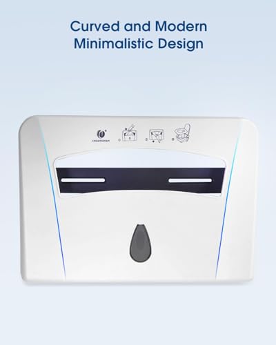 Toilet Seat Cover Dispenser, White, 2-Pcs
