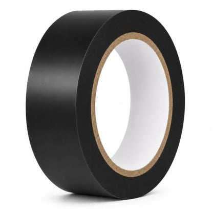GGR Supplies CVT-536 Black Vinyl Floor Marking Tape, 1.5 x 36 Yards - color: Black, size: 1.5 in. x 36 yds.