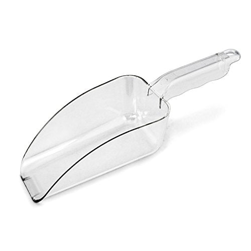 New Star Foodservice Polycarbonate Plastic Utility Ice Scoop, Clear, 24 oz - color: Clear, size: 24 oz.