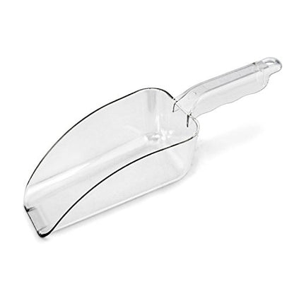 New Star Foodservice Polycarbonate Plastic Utility Ice Scoop, Clear, 24 oz - color: Clear, size: 24 oz.