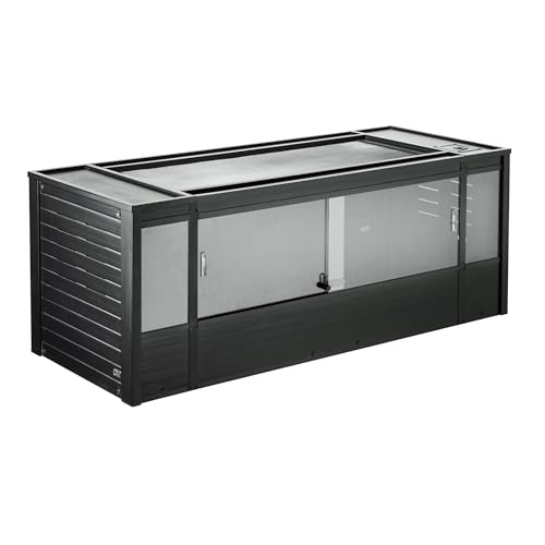 New Age Pet® ECOFLEX® 60" Mojave Reptile Enclosure, X-Large, Black - color: Black, size: Extra Large