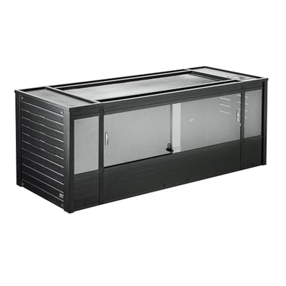 New Age Pet® ECOFLEX® 60" Mojave Reptile Enclosure, X-Large, Black - color: Black, size: Extra Large