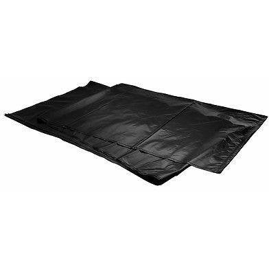 PlasticMill Heavy Duty Trash Bags - Black Garbage Bags - Plastic Trash Bags for Large Rolling Trash Bins - Tall Trash Bags - 100-Gallon Large Kitchen Trash Bags, 1.3 Mil, 67"x79" (30-Count) - size: 1 Count (Pack of 30)