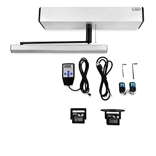 Olideauto Automatic Electric Disabled Door Opener 120B +Inswing Arm+2-3/4'' Extend Spacer+2pcs Motion Sensors - style: Inswing Arm+Motion Sensor