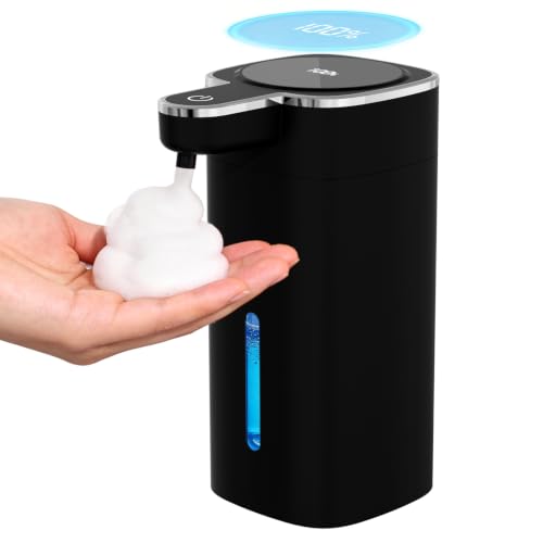 Electric Foaming Soap Dispenser - color: Black
