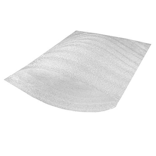 Foam Wrap Pouches, 25 Count, 9-1/8"x9-3/4", White - size: 9-1/8"x9-3/4"