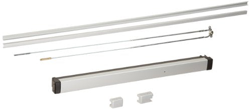 Adams Rite 8200 Series Clear Anodized Finish Surface Vertical Rod Exit Device, 36" Door Size (Pack of 1)