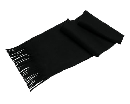 48 Pack Winter Scarves, Warm Winter Fleece Scarf Bulk Wholesale Donation Unisex Men Women - color: Assorted Black/Navy/Gray