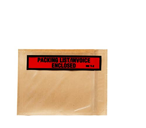 3M, PLE-T2, Packing List Envelope, Clear, PK1000
