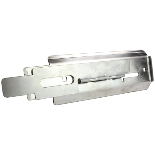 Roll-Lite Stainless Steel Latch, with Thick Flange and Hardware for Wayne Dalton, Roll-Lite, Roll-Right, Trac-Rite, Epic Doors, with Minor Surface Marks - size: SS-RL2SX