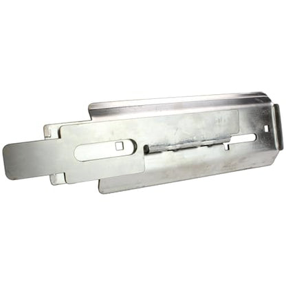 Roll-Lite Stainless Steel Latch, with Thick Flange and Hardware for Wayne Dalton, Roll-Lite, Roll-Right, Trac-Rite, Epic Doors, with Minor Surface Marks - size: SS-RL2SX