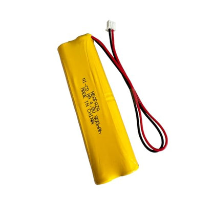 D-AA650Bx4 Ni-CD 4.8V 900mAh Exit Sign Emergency Lighting Battery Compatible with Unitech Dual-Lite 0120859 Ni-CD AA 650mAh E1021R LITHONIA DAA650Bx4 (5 Pack) - size: 5 Pack