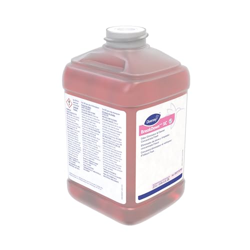 Diversey BreakDown XC Odor Eliminator & Cleaner, Fresh Scent, 2.5 L, 2 Pack - size: 84.5 Fl Oz (Pack of 2)