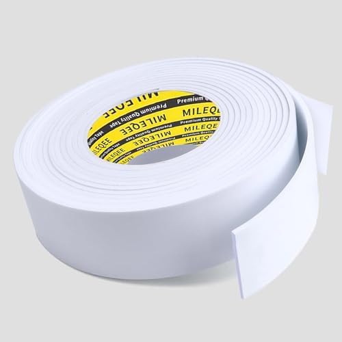 Single-Sided Adhesive Foam Tape EVA White,1.57in x 16.4FT - color: White, size: 1.57 Inch x 16.4 FT