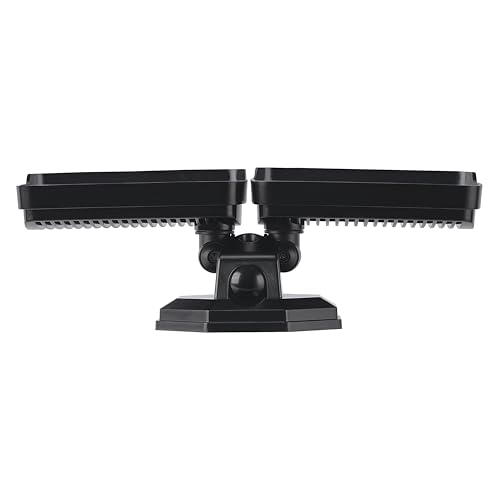 Sylvania 14W LED Security Light, Hardwired, Wet Rated, 1500 LMS, 5000K, Daylight - 1 Pack (66474) - color: Black, style: 14W Standard
