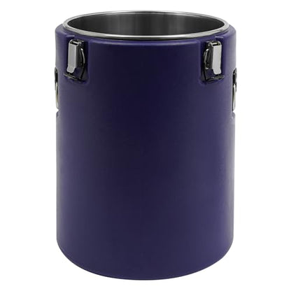 DYNAMI 9 Gal Insulated Food Container,Hot Soup Transport Container Blue - color: Blue, size: 9 Gal