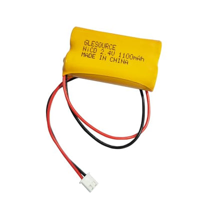 XUNTU 2.4V 1100mAh Exit Sign Battery Replacement for Exitronix 10010036 Lithonia 10010034 Interstate NIC1394 BEL-179 Exit Sign Emergency Light (8 Pack) - size: 8 PCS 1100mAh