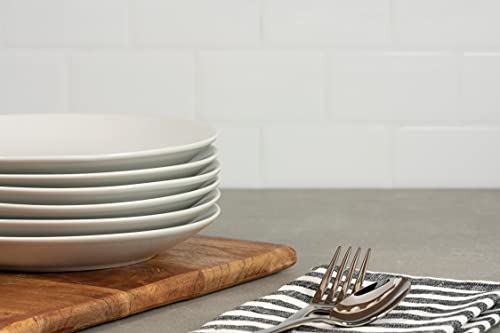 10 Strawberry Street Simply White 7.5" Coupe Salad Plate, Set of 6 - size: Salad Plate, style: Coupe