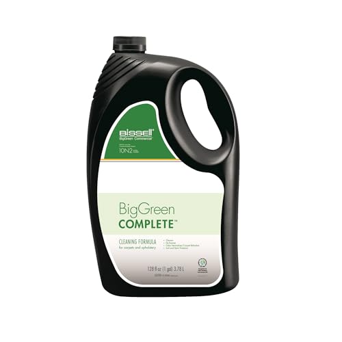 Bissell Commercial-31B6 Carpet Cleaner, 128oz, Bottle, 9 to 9.8 pH (1 Bottle 128 oz.),Green, packaging may vary. - size: 128 Fl Oz (Pack of 1)