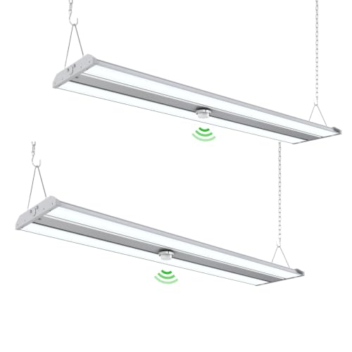 4FT LED Linear High Bay Shop Light with Motion Sensor 220W 5000K