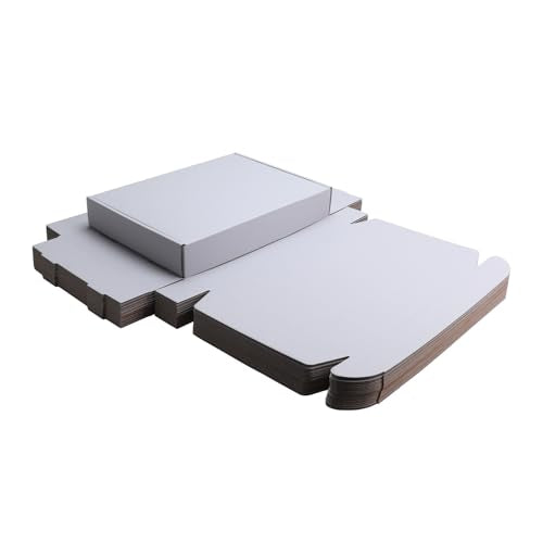 Grey Shipping Packaging Boxes Mailers E-Commerce Packing 20Pcs13×9×2 Inch - color: Grey
