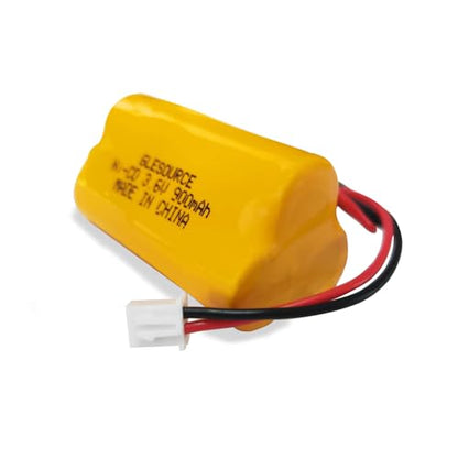 3.6V 900mAh Ni-Cd Exit Sign Emergency Light Battery, Replacement for Exitronix 10010037, Max Power B2-0031 MH468886, Unitech LEDR-1 6200RP, Dantona CUSTOM-318 OSA230, Lowes 253799(4 Pack) - color: 4 PCS 3.6V 900mAh