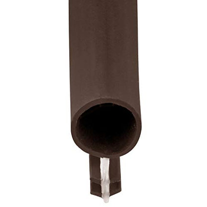 Window Weatherstrip Seal 5/16" Bulb Bubble Kerf Mount 4 Colors & 6 Length Options (100', Brown) - color: Brown, size: 100 Feet