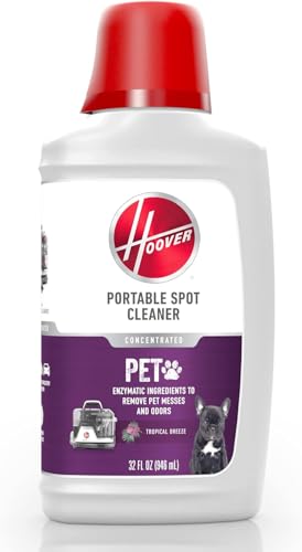 Hoover Pet Portable Spot Cleaner Solution, 32 oz., Tropical Breeze Scent - size: 32 Fl Oz (Pack of 1)