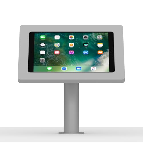 VidaMount Light Grey Enclosure and Fixed Neck Wall/Table Surface Mount [Bundle] Compatible with iPad Pro 10.5" & Air 3rd Gen - color: Light Grey, size: iPad Pro 10.5" & Air (3rd Gen)