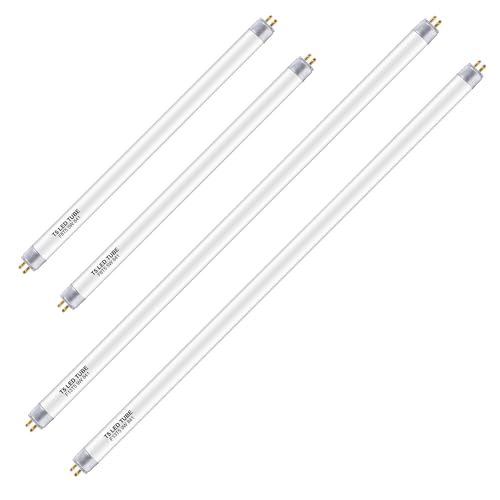 12 inch F8T5 and 21 inch F13T5 Cool White Set LED Replacement Bulbs, 4100K, Replace Fluorescent Bulb with LED, Replacement Tube for Counter and Cabinet Fixture