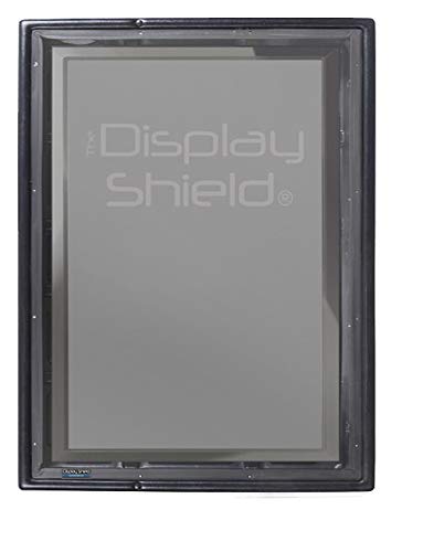 The Display Shield 36-43" Vertical Outdoor Digital Signage Case Anti Glare - color: Anti-Glare, size: 36-43"