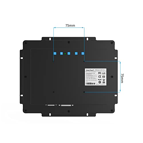 GreenTouch 9.7 Inch Open Frame 1024x768 PCAP Touch Screen Monitor, Embedded Touch LCD Display for Industrial - size: 9.7 in
