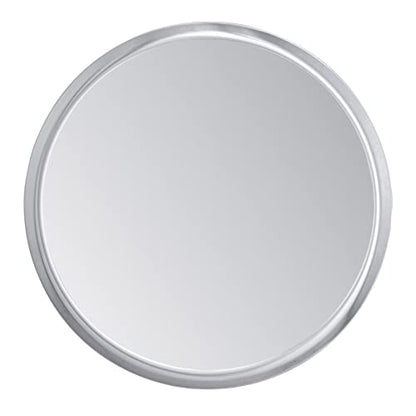 Restaurantware Met Lux 14 Inch Commercial Pizza Pan 1 Coupe Style Pizza Cooking Tray - Heavy-Duty 18-Gauge Aluminum Round Baking Tray Oven-Baking For Pizzas & More - size: 14"