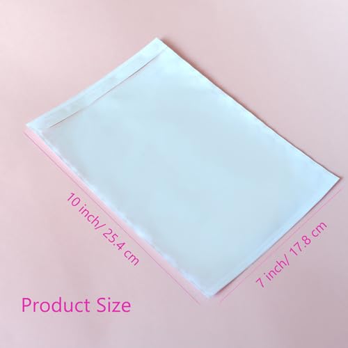 1000pcs 7"x10" Packing List Envelopes Self-seal Packing Slip Envelope Pouches Shipping Label Sleeves Top Loading Packing List Enclosed Bags. - size: 7"x10"