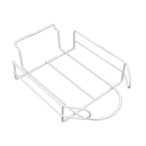 Dazzling Displays Gridwall Hat Display Rack - Retail Hat Display and Display for Hats - Slat Wall Accessories for Organized and Professional Merchandising (White)