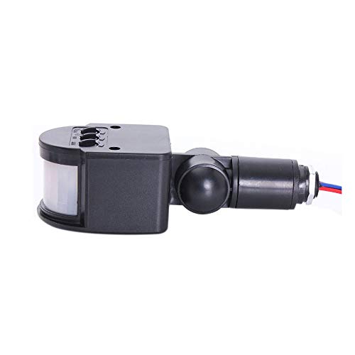 LED Outdoor 110-220V Infrared PIR Motion Sensor Detector Wall Light Switch 180°1pc