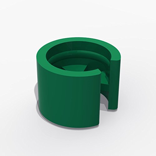 Blank Hanger Size Markers - 100pcs/bag (100, Dark Green) - color: Dark Green