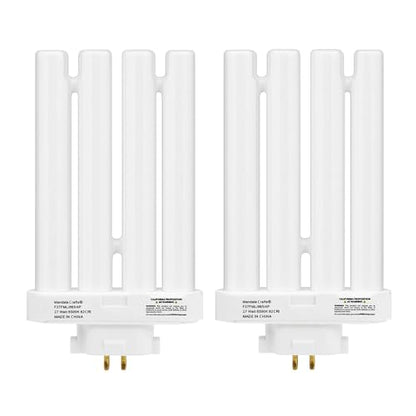 Mandala Crafts Daylight White FML27 27-Watt Compact Fluorescent Light Bulbs - color: 6500k Daylight, size: Pack of 2