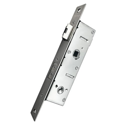 House Guard Storm Door Lock Body, Flat Slot, Adjustable 22/26mm Backset - style: Compatible with American-style lock cylinders