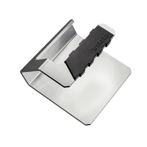Breeo Griddle Press 2.6 lbs - Heavy-Duty Stainless Steel Smash Burger Press
