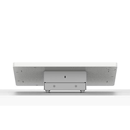 VidaMount White Enclosure and Fixed Tilted 15° Desk/Surface Mount [Bundle] Compatible with iPad Pro 12.9" (1st/2nd Gen) - color: White, size: iPad Pro 12.9" (1st/2nd Gen)