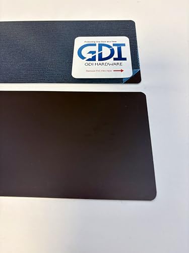 Protection Plates/Push Plates (Dark Brown, 4 x 18) - color: Dark Brown, size: 4 x 18