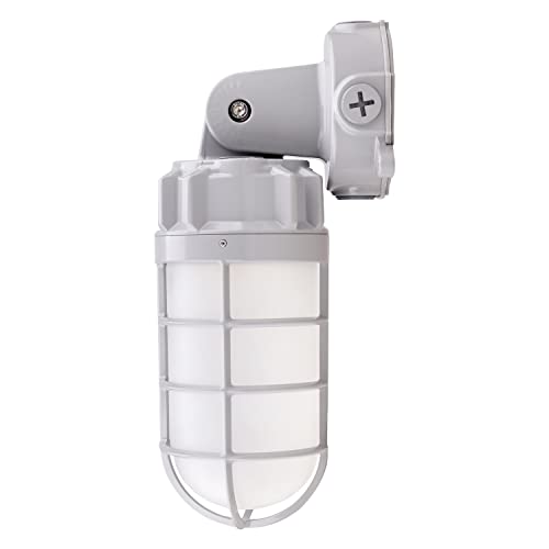 LED Vapor Tight Jelly Jar Light 21W Ceiling Wall Mount Lighting fixture - color: 1 Pack