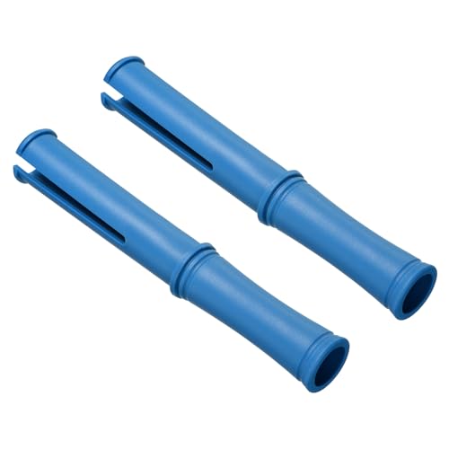 PATIKIL 10inch Shrink Wrap Handle, 2 pcs Stretch Wrap Dispenser Stretch Film Dispenser Small Hand Dispenser Saver for 1.5 inch Core Furniture Wrapping Moving Packing Warehouses, Blue - color: Blue