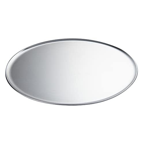 Restaurantware Met Lux 14 Inch Commercial Pizza Pan 1 Coupe Style Pizza Cooking Tray - Heavy-Duty 18-Gauge Aluminum Round Baking Tray Oven-Baking For Pizzas & More - size: 14"