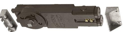 CRL/Jackson Regular Duty Spring 105 Degree Non Hold-Open Overhead Concealed Closer With "U" Offset Slide-Arm Hardware Package Dark Bronze by CR Laurence - color: Dark Bronze, size: 105º No Hold Open