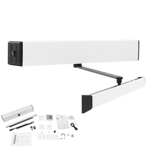 Handicap Door Opener for Disabled People, Automatic Swing Door Opener Kit, 100-240V Door Opener and Closer, 65W Low Energy Swing Gate Operator with Remote Control and Push Buttons
