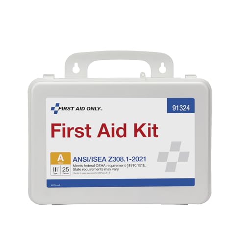 First Aid Only 25-Person ANSI Class A First Aid Kit for Workplaces
