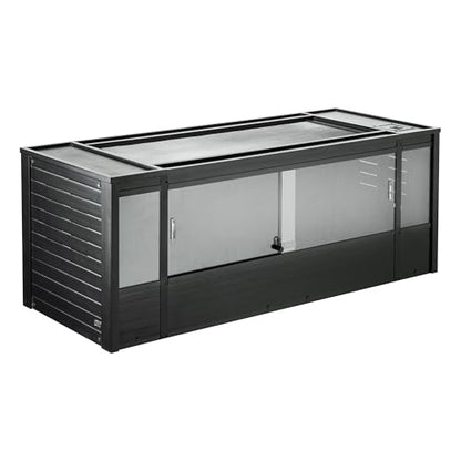 New Age Pet® ECOFLEX® 60" Mojave Reptile Enclosure, X-Large, Black - color: Black, size: Extra Large